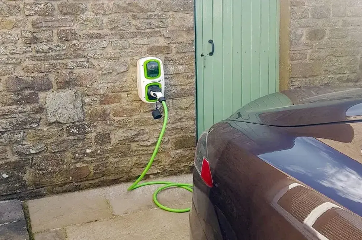 EV charging point — charge while you sleep