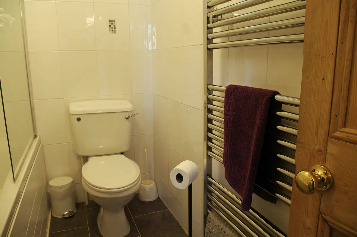 Bathroom — heated towel rail